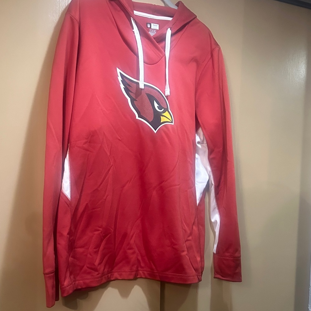 Team Apparel Cardinal Red Hoodie with Logo